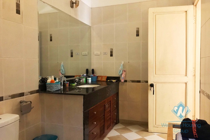 8 bedrooms house for rent in Ba Dinh district, Hanoi.